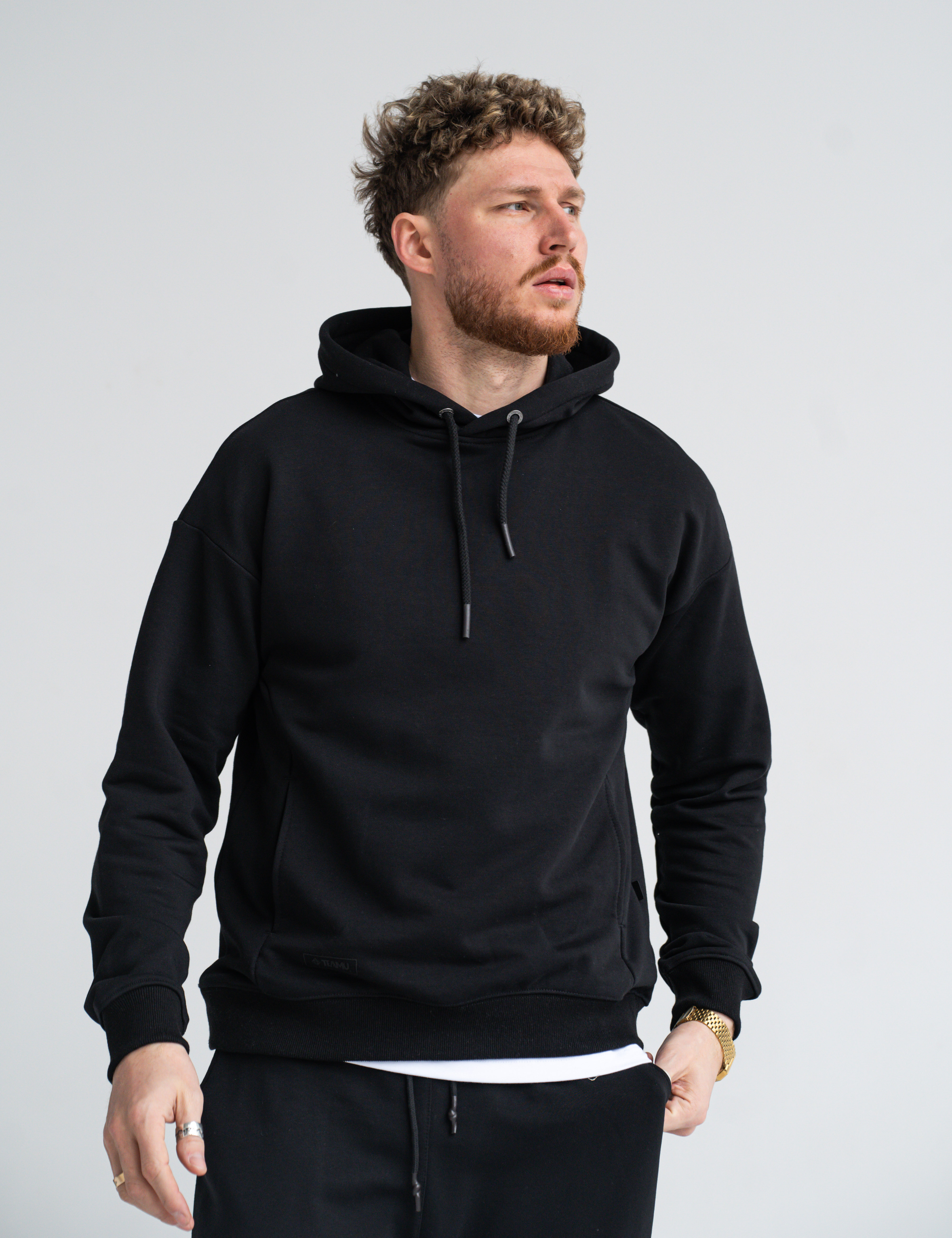 Картинка Спортивний костюм чорний